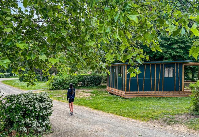 Onlycamp Le Pont Romain Yvré-lʼÉvêque Exteriör bild